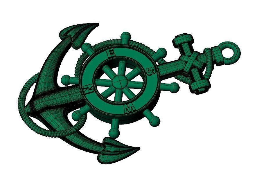 Pendant kt42 3D print model_20