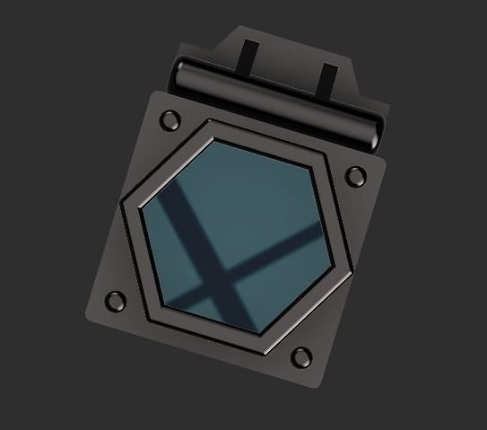 Resident Evil 4 - Leon Kennedy flashlight 3D print model