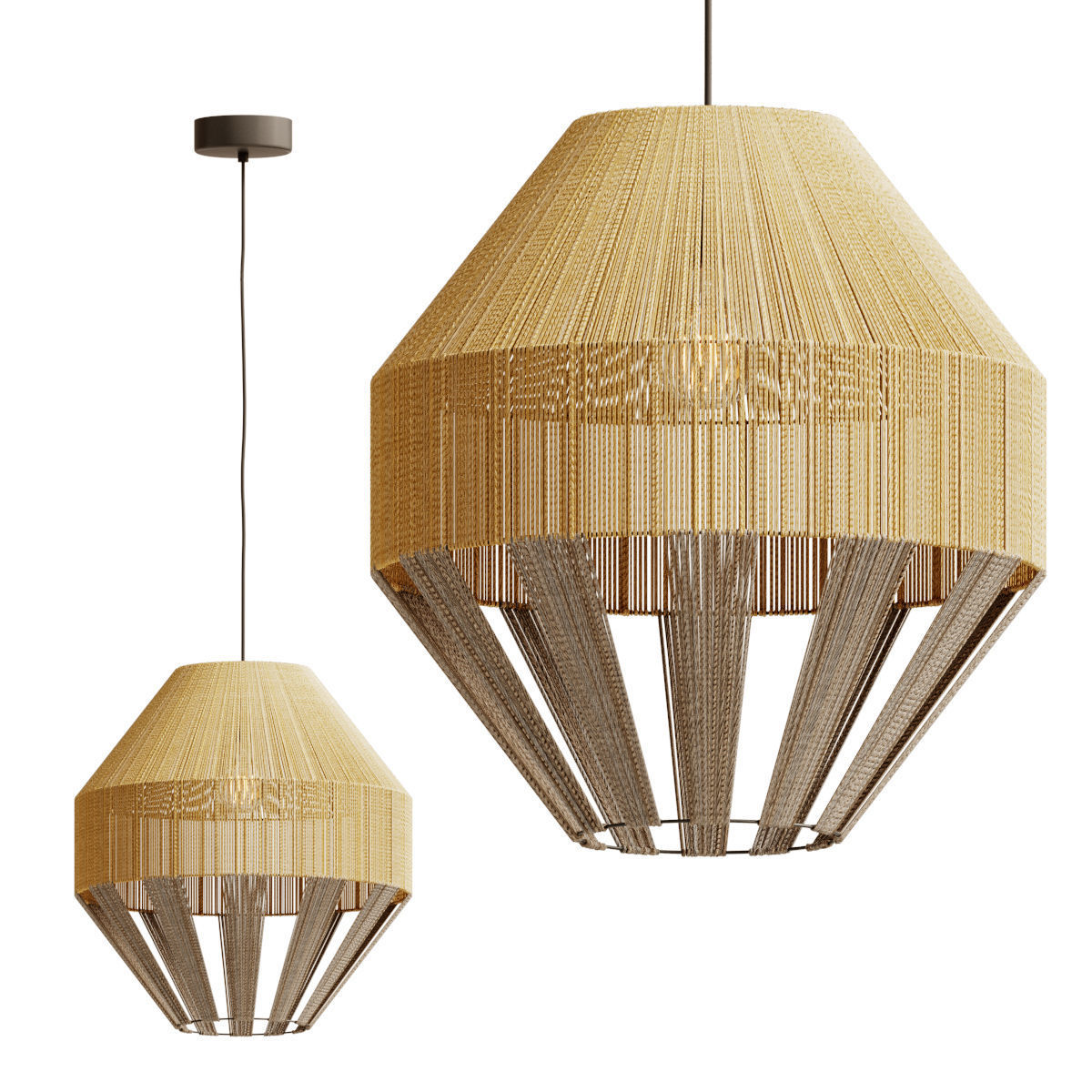 Dreamweaver light starburst and baby bell weaver 3D model_2