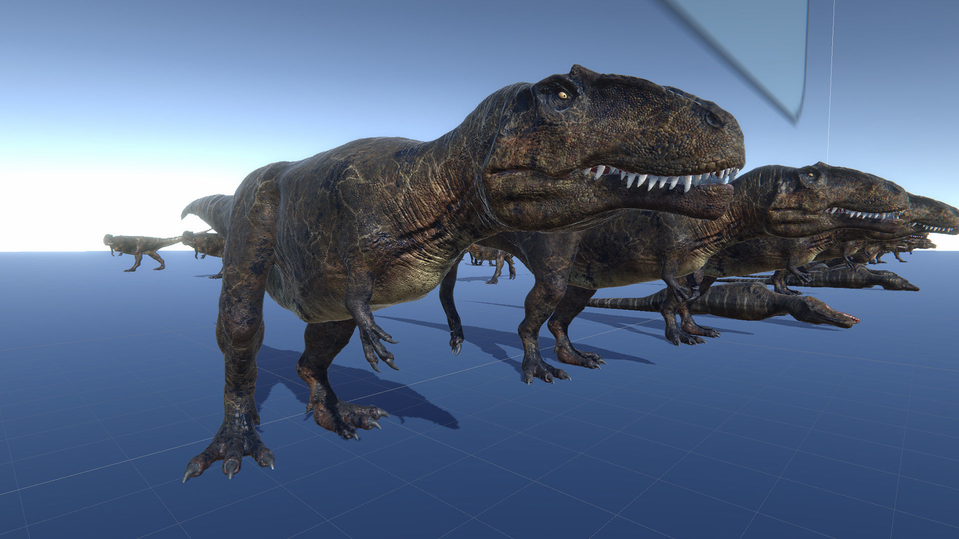 Dinosaur Giganotosaurus Real Dinosaur Series Low-poly 3D model_33