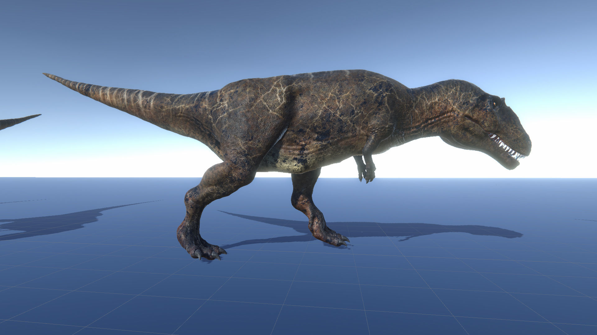 Dinosaur Giganotosaurus Real Dinosaur Series Low-poly 3D model_39