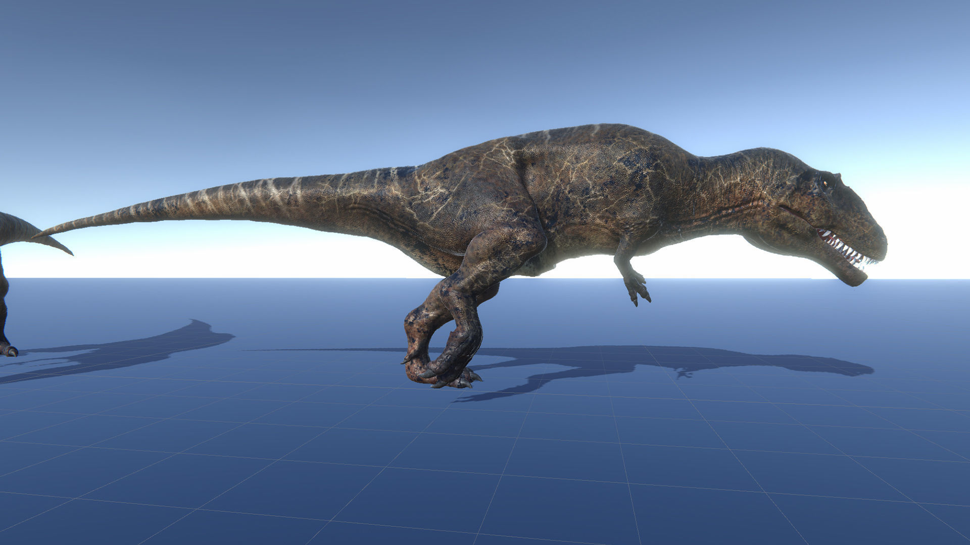 Dinosaur Giganotosaurus Real Dinosaur Series Low-poly 3D model_41