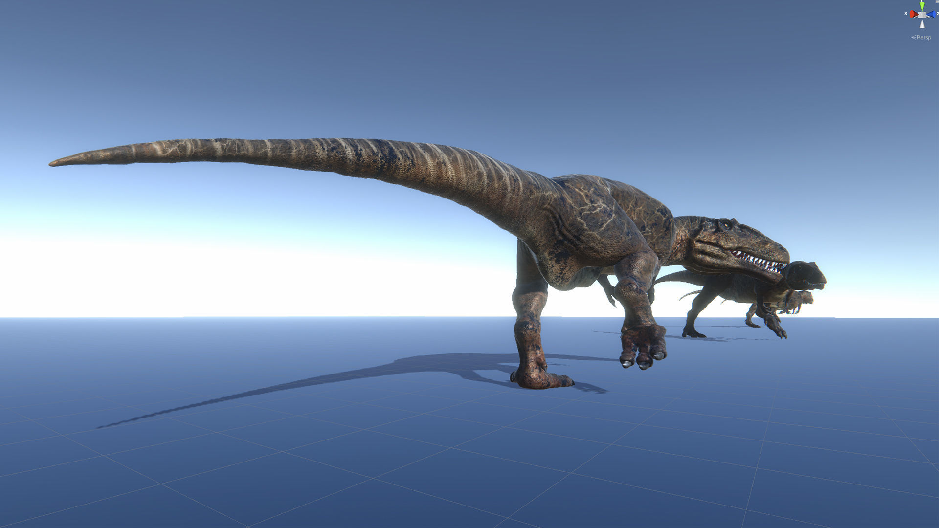 Dinosaur Giganotosaurus Real Dinosaur Series Low-poly 3D model_40