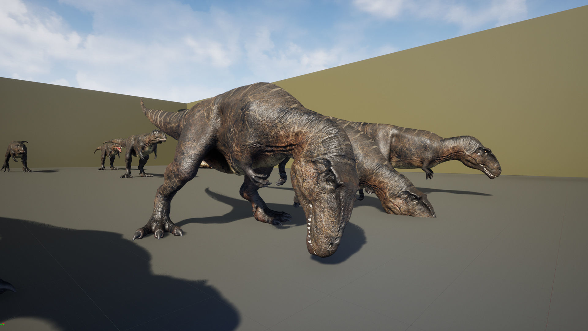 Dinosaur Giganotosaurus Real Dinosaur Series Low-poly 3D model_14
