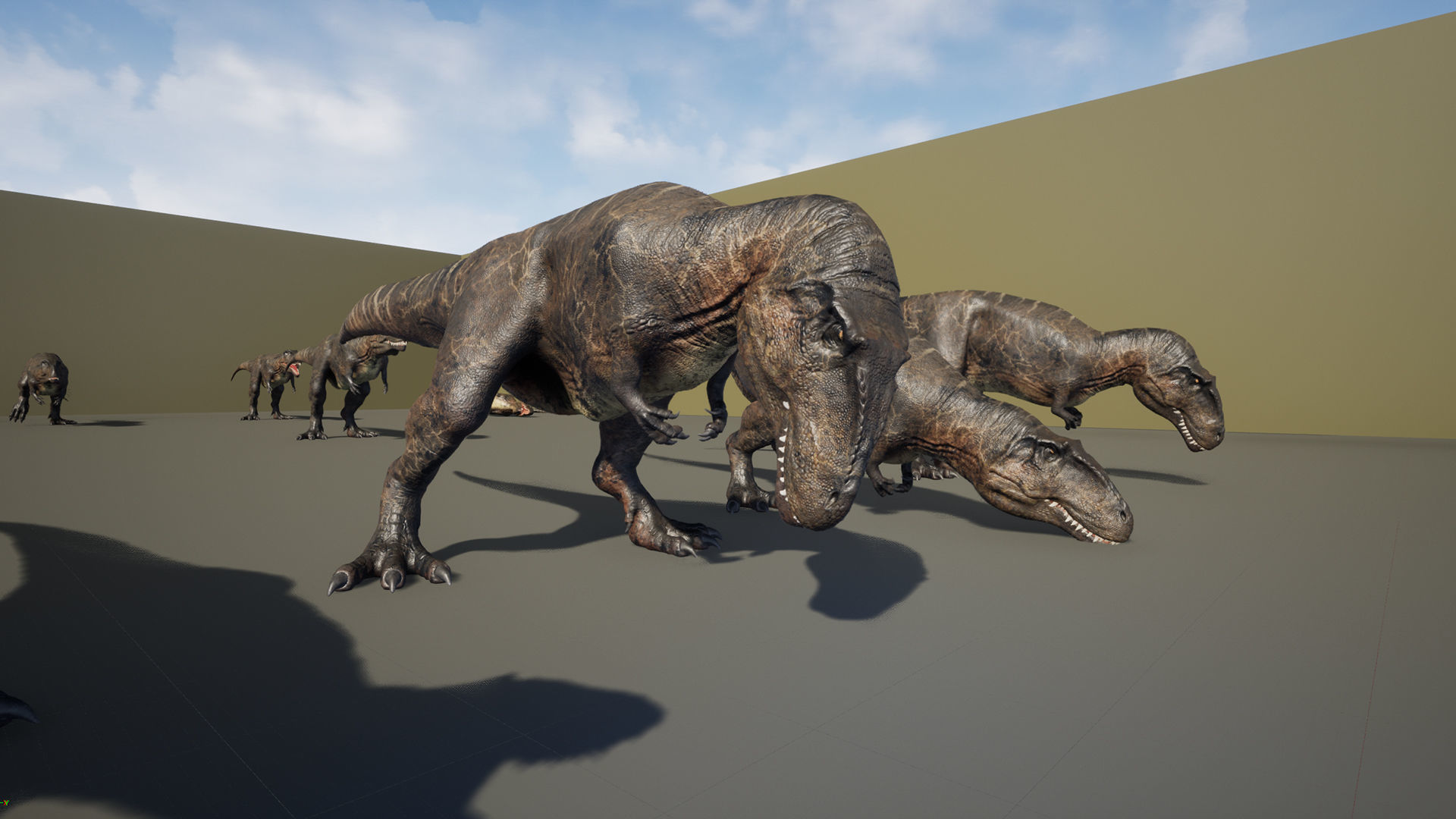 Dinosaur Giganotosaurus Real Dinosaur Series Low-poly 3D model_13