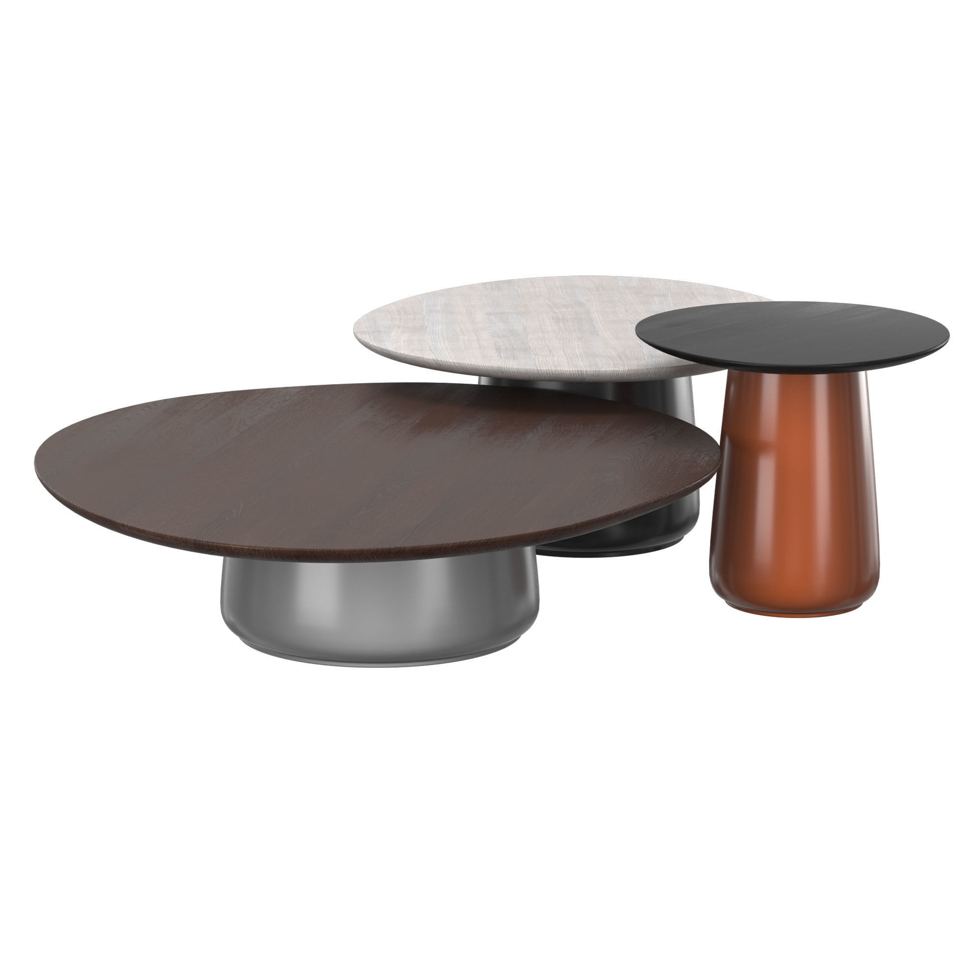 Satellite Table 3D model_2