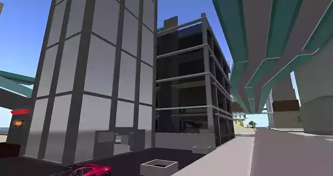 Modern Office High Rise - Functional Metaverse