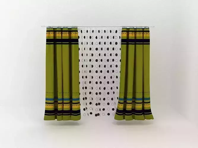 curtain with stripes