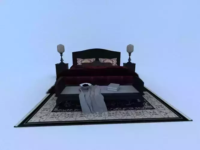 a bed