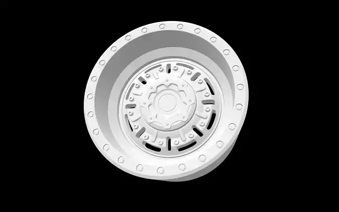 Black Rhino Abrams  3D print model