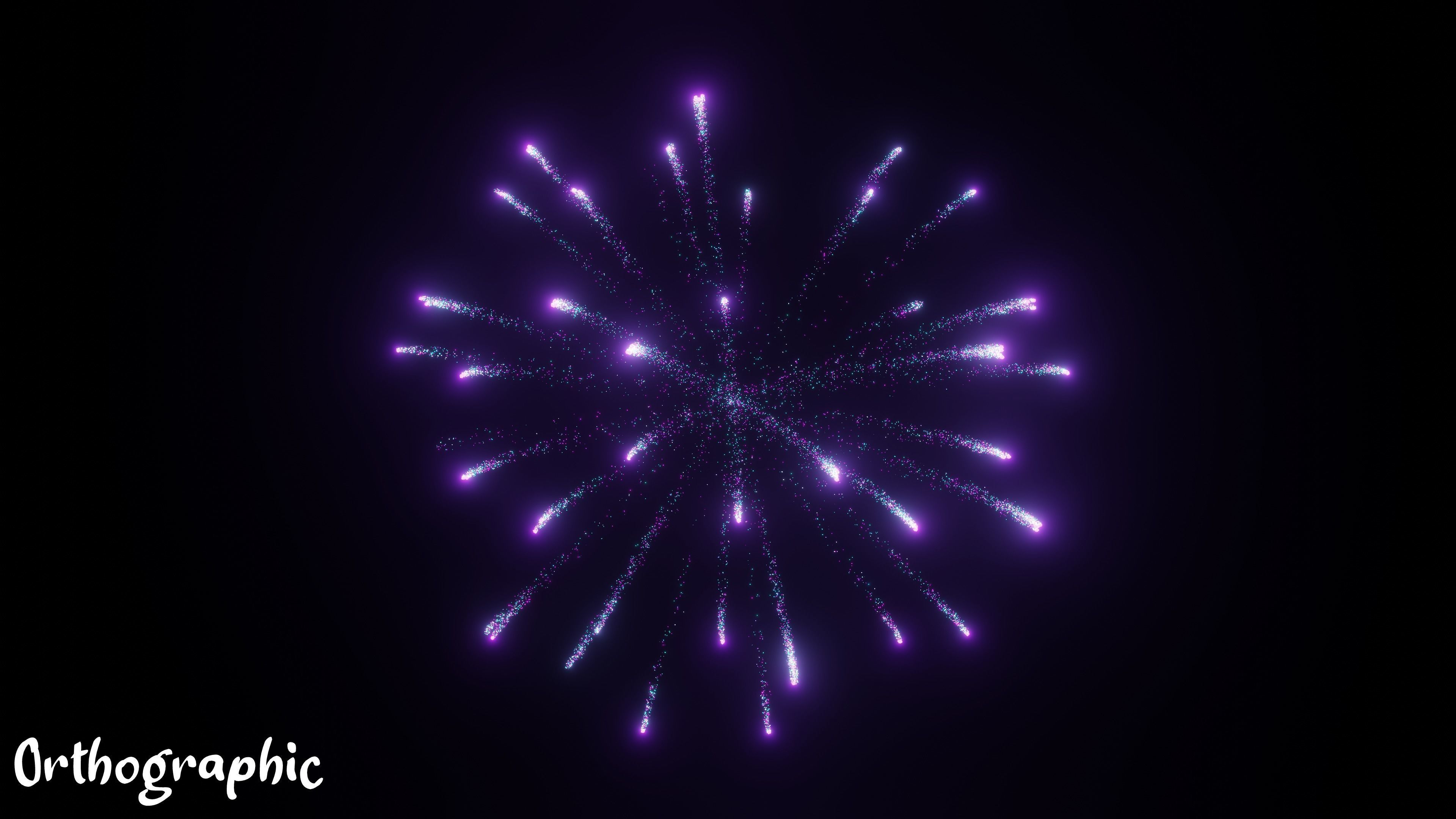 3D Animated Firework 3D model_18
