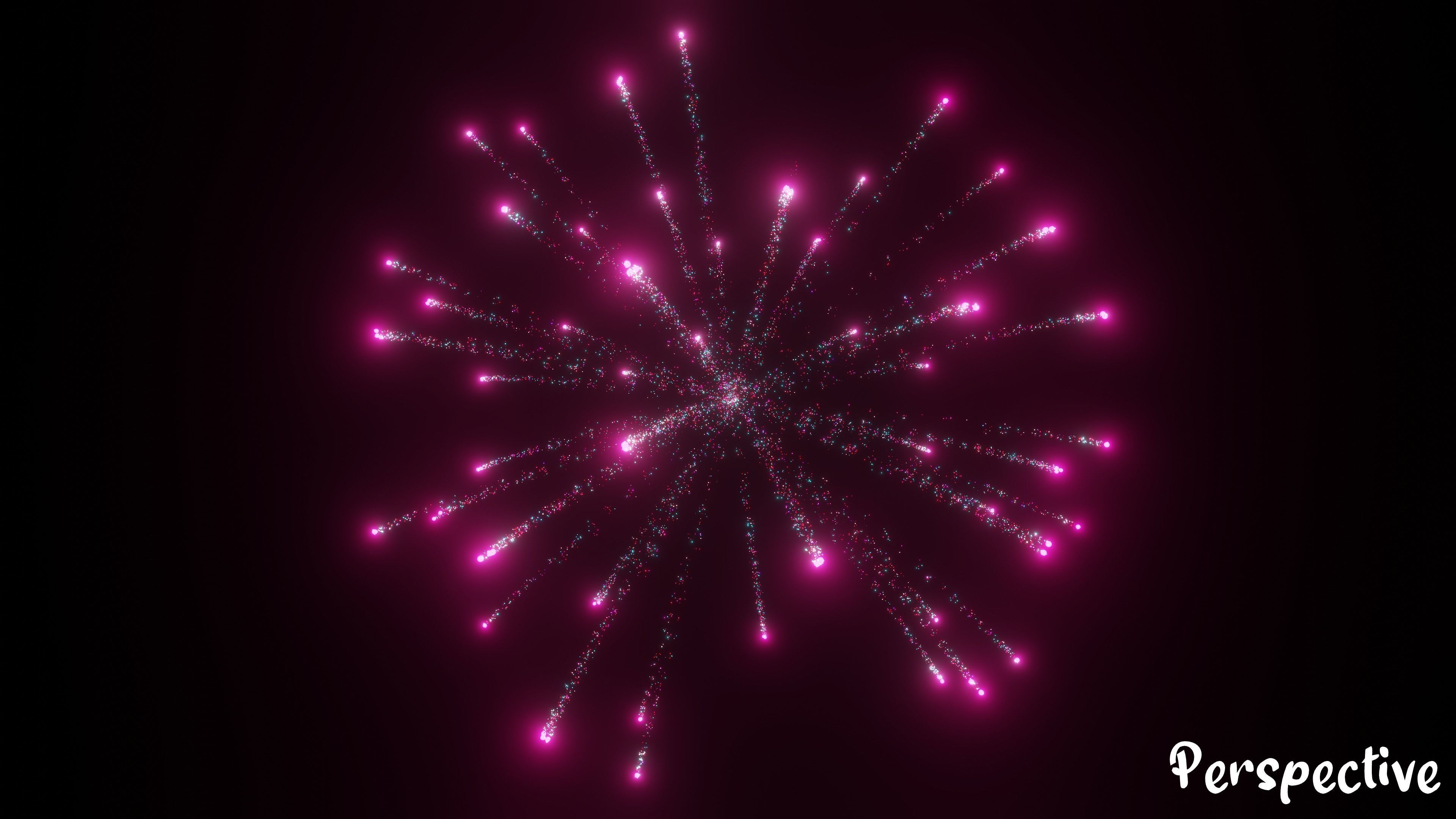 3D Animated Firework 3D model_13