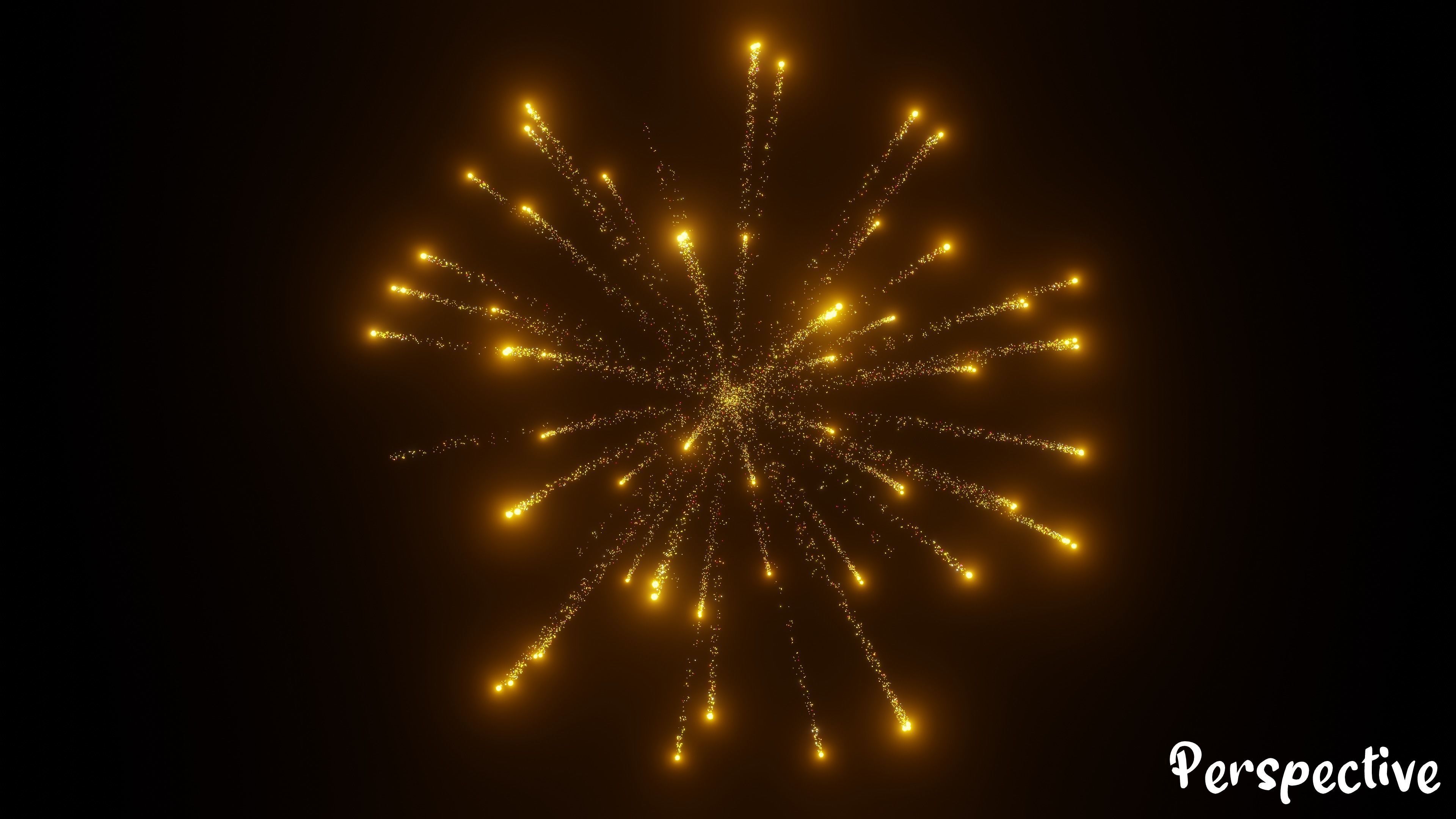 3D Animated Firework 3D model_11