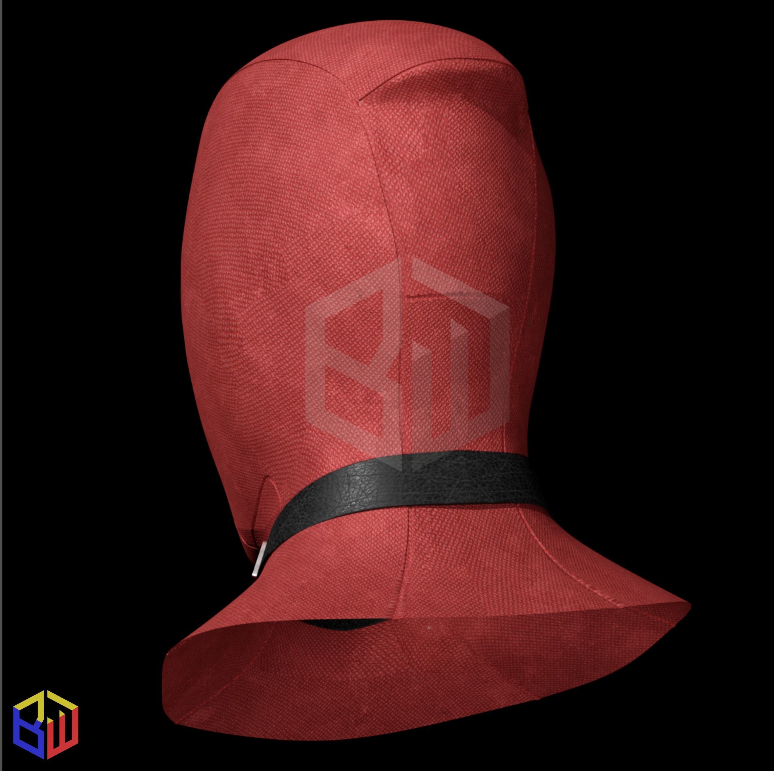 Deadpool Movie Mask 3D print model_29