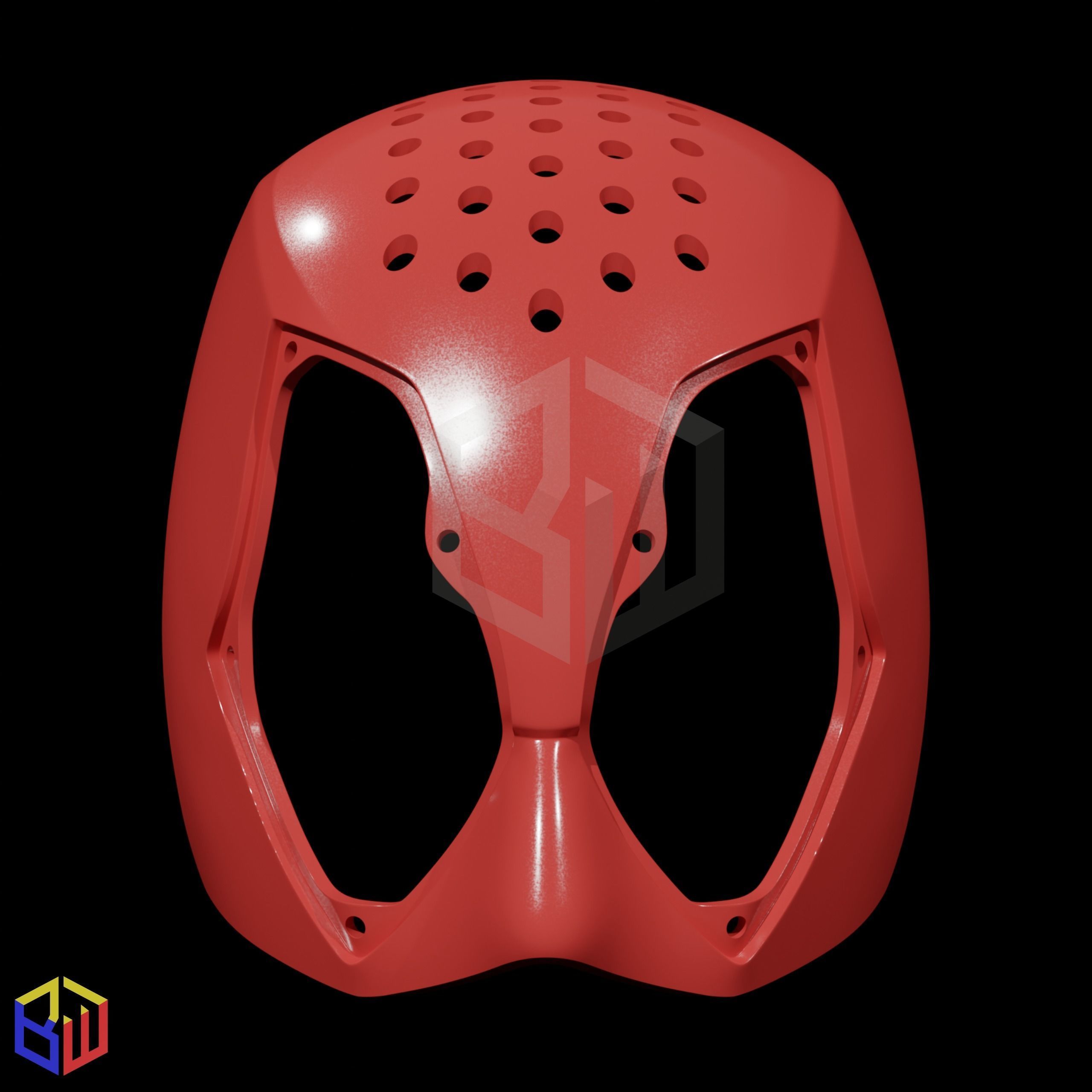 Deadpool Movie Mask 3D print model_3