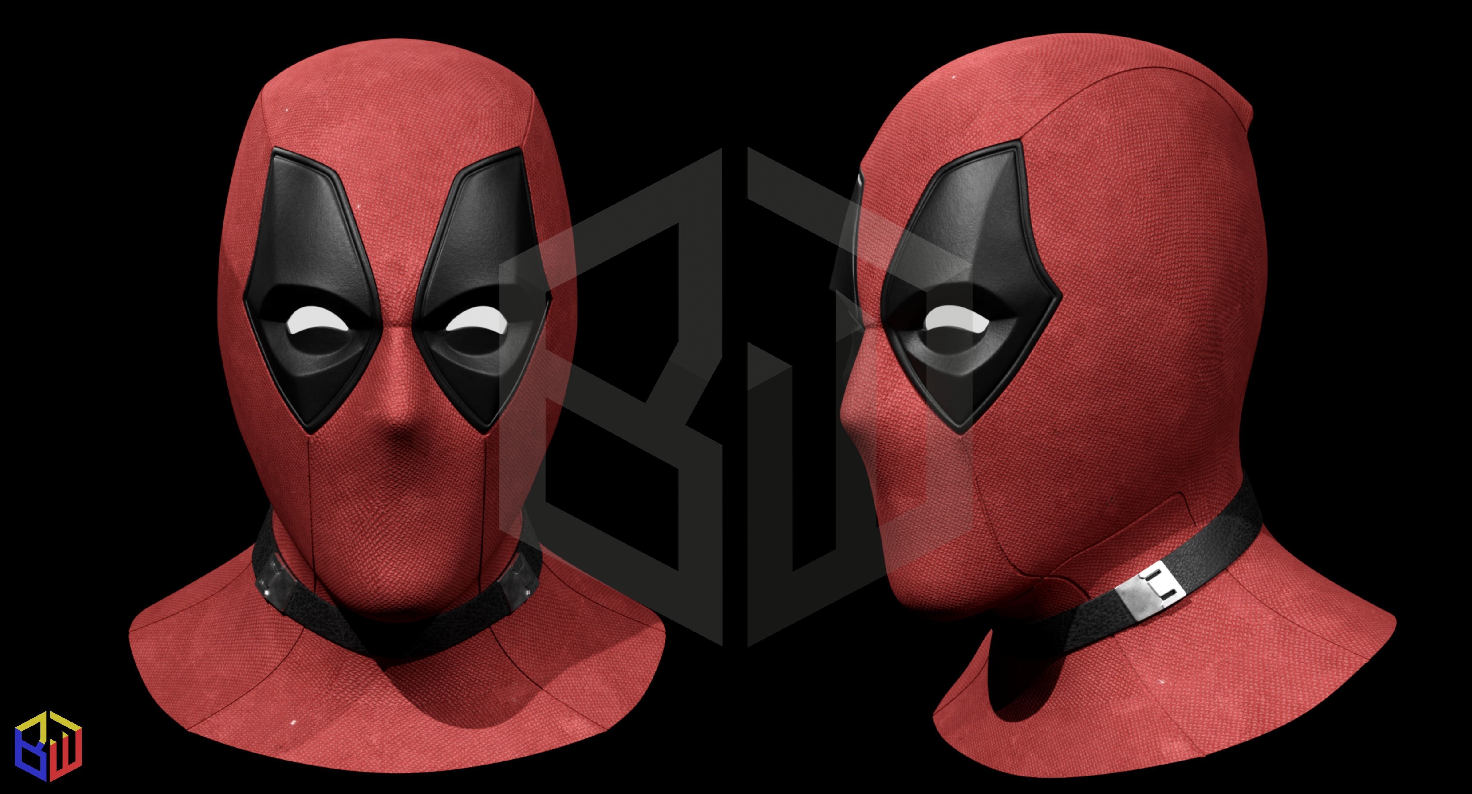 Deadpool Movie Mask 3D print model_25
