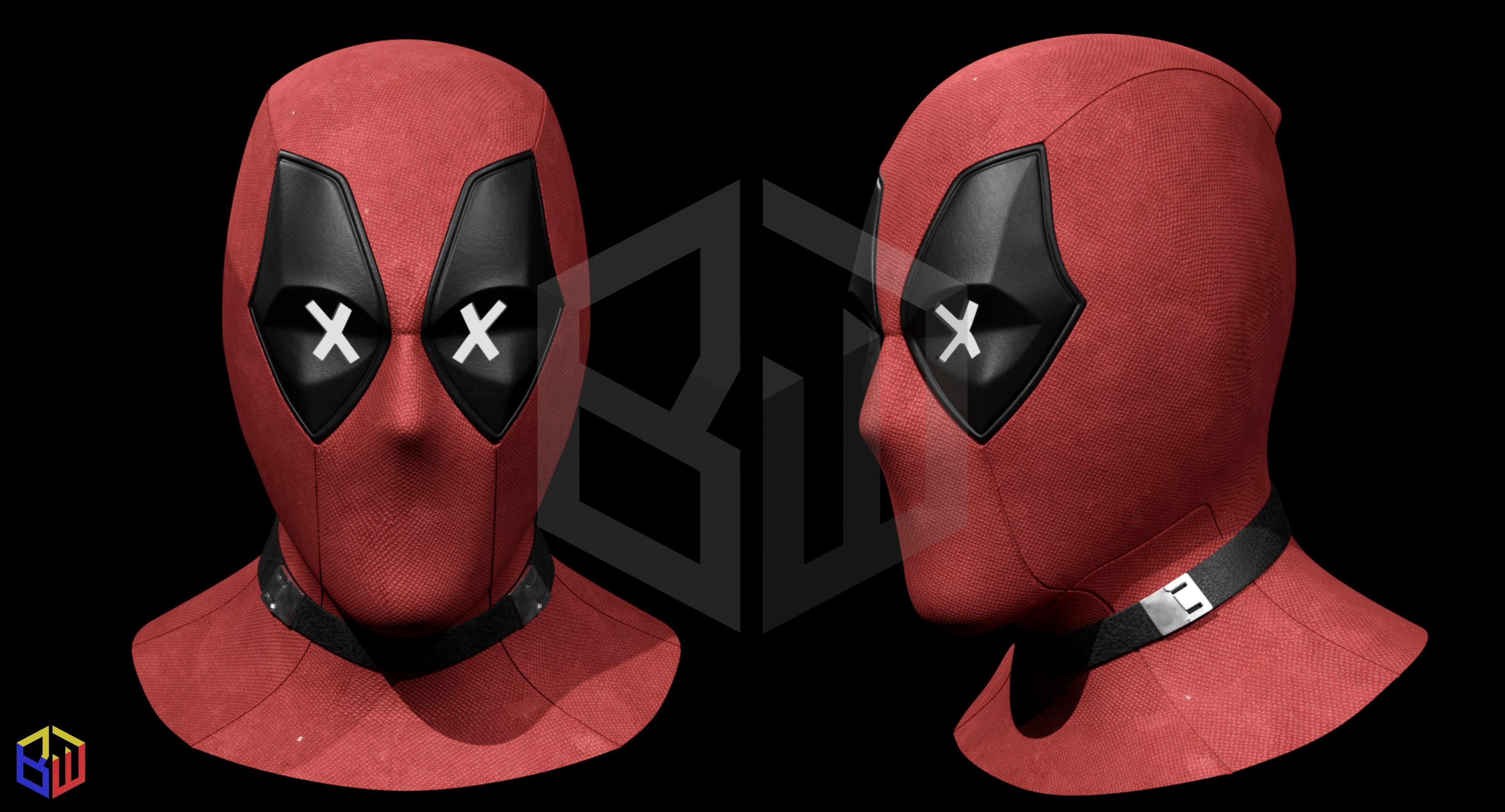 Deadpool Movie Mask 3D print model_30