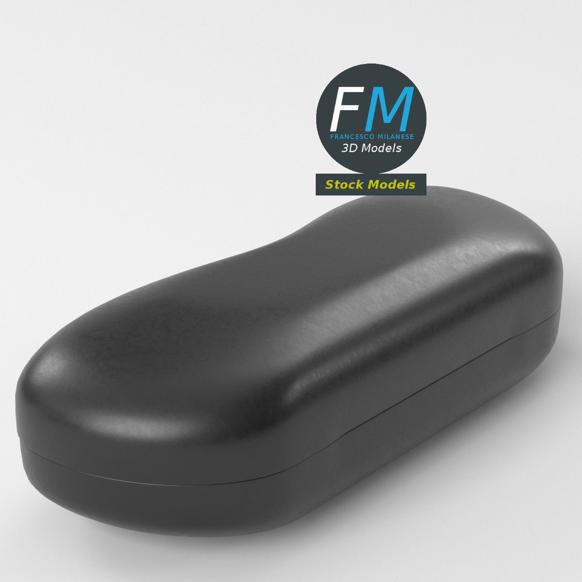 Eyeglasses empty case 1 3D model_5