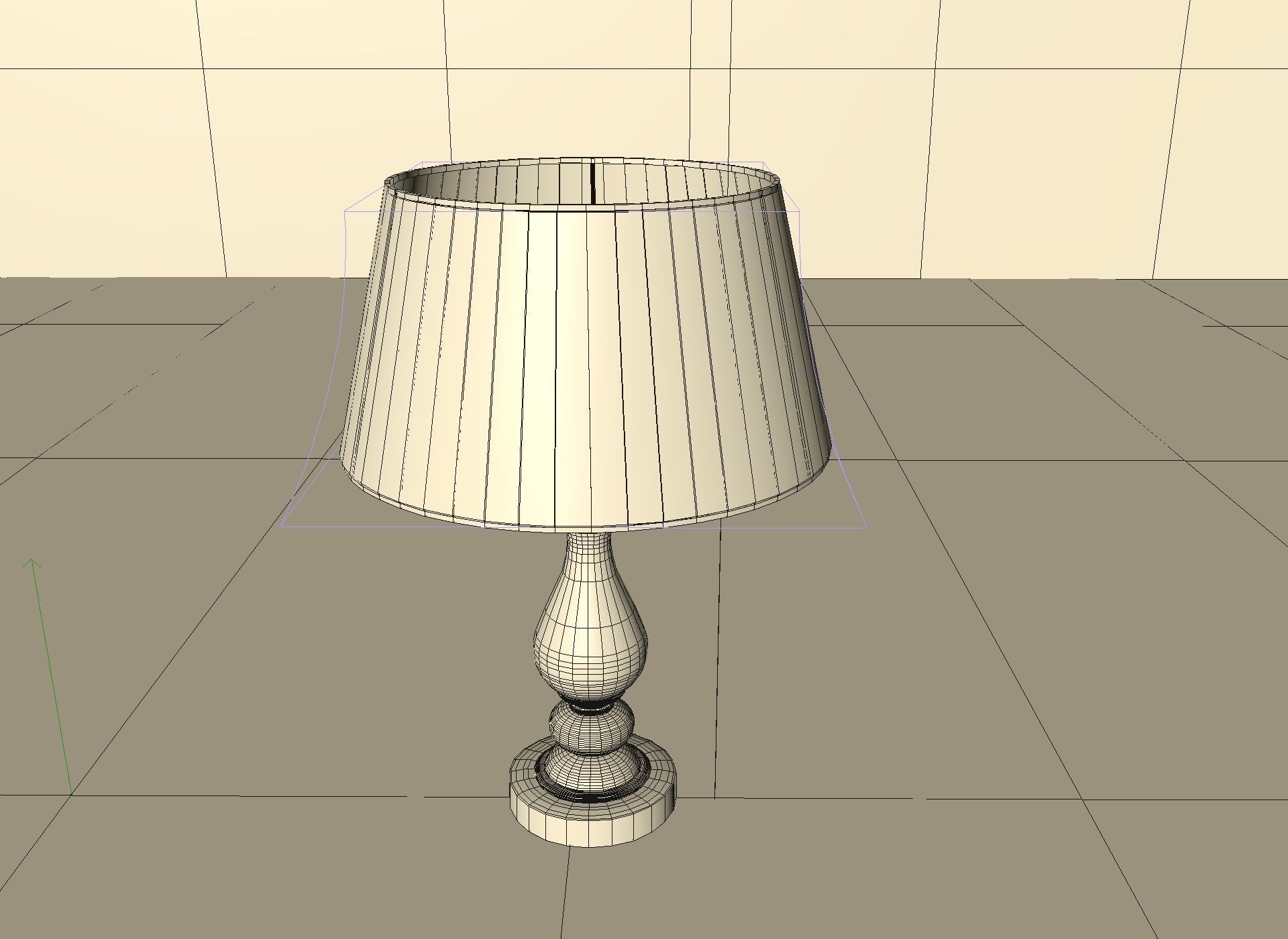 Cool table lamps in classic style for Cinema 4D 3D model_8