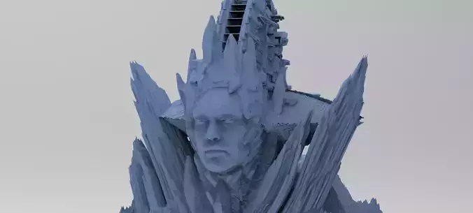 Ancient Athena Sci-Fi Mountain 6