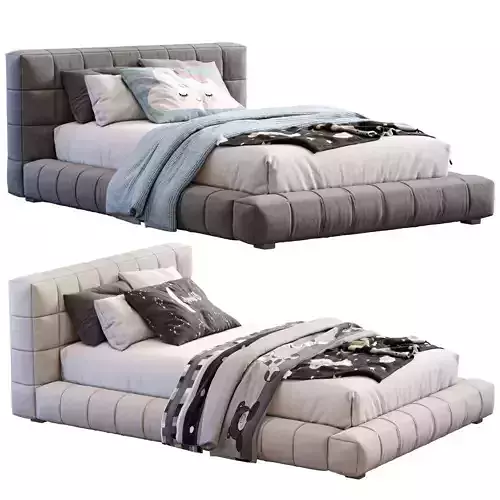 Baldwin Lounge  Corner Upholstered Bed 