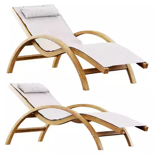 Sling Lounge Chair by Leisure Season Ltd