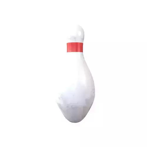 Duckpin Bowling v1 002 Low-poly 3D model