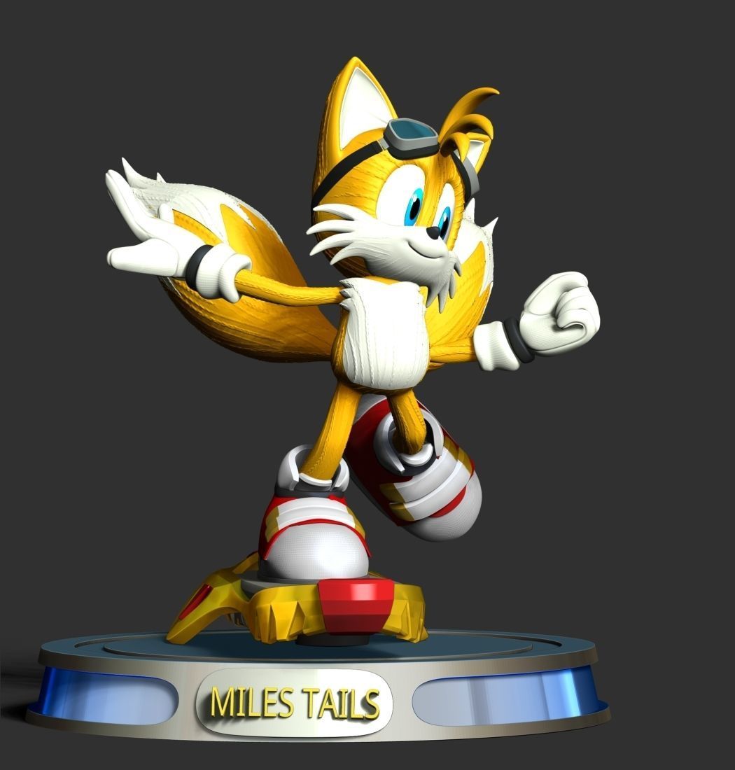 Miles Tails Prower Riders 3D print model_11