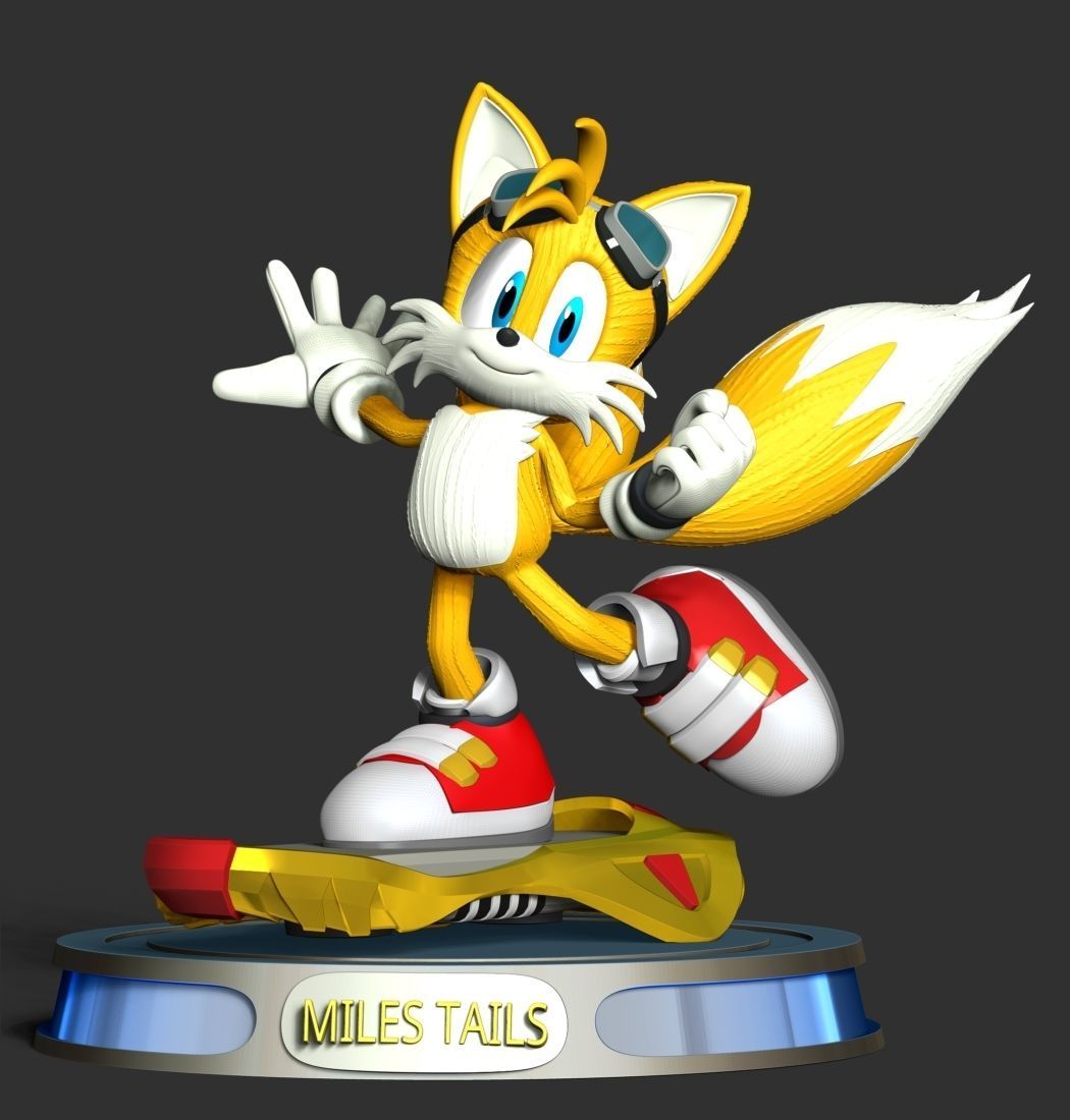 Miles Tails Prower Riders 3D print model_7