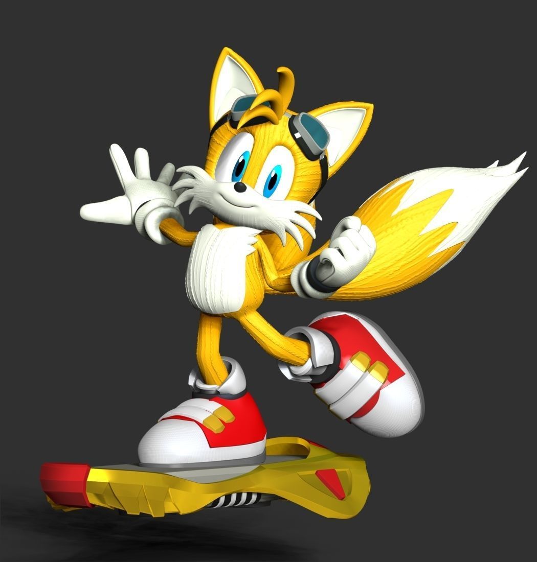 Miles Tails Prower Riders 3D print model_6