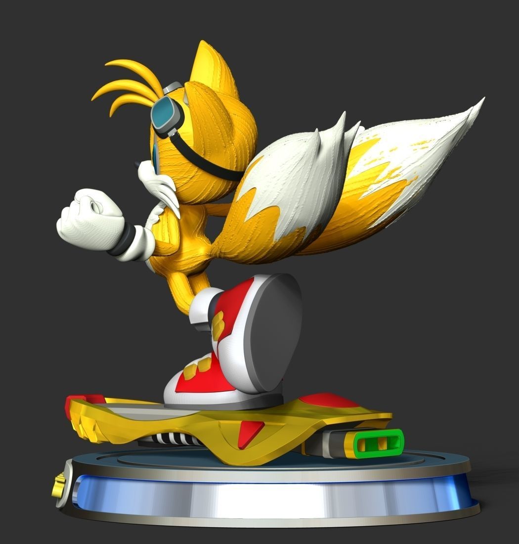 Miles Tails Prower Riders 3D print model_12