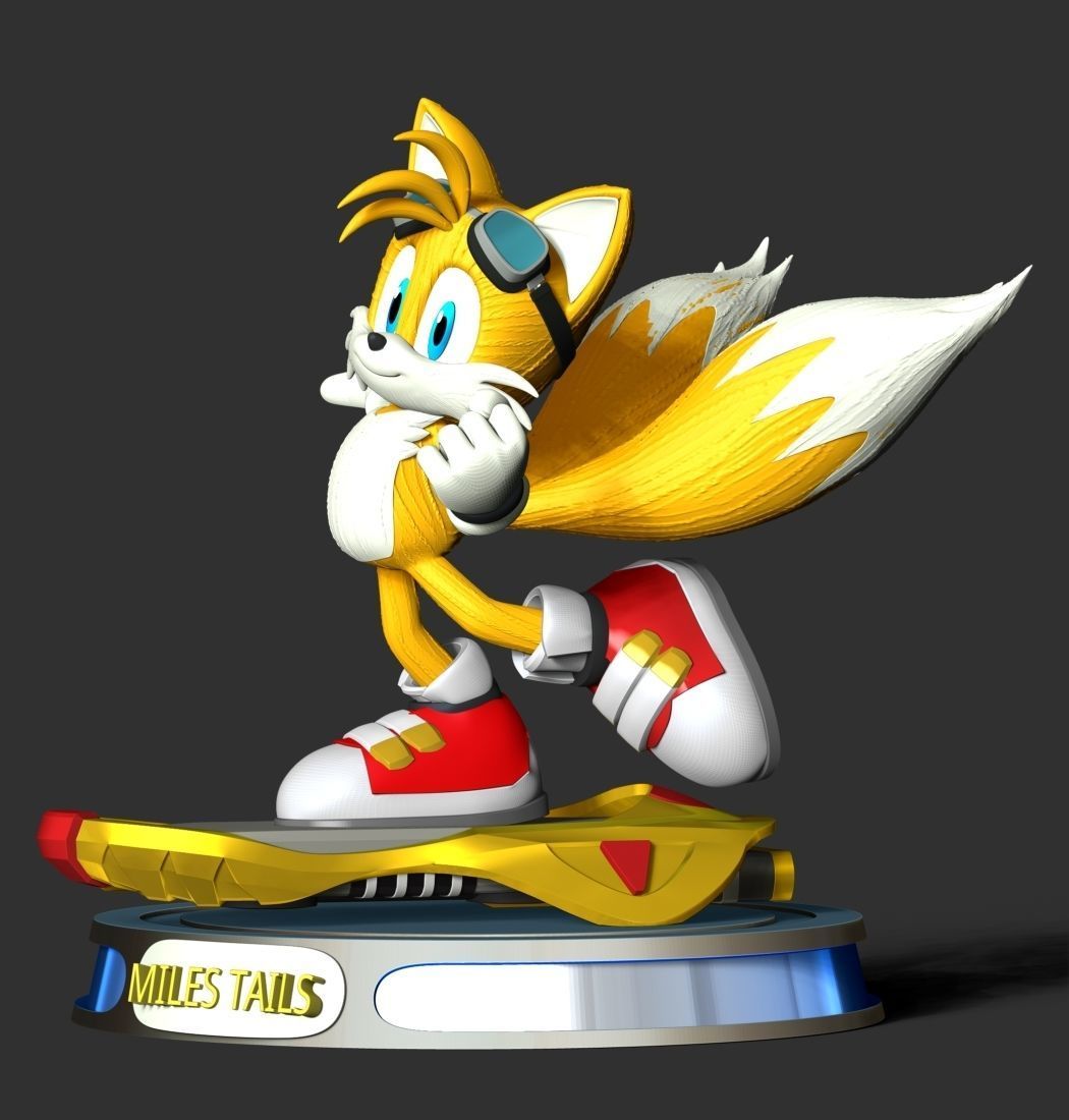 Miles Tails Prower Riders 3D print model_9