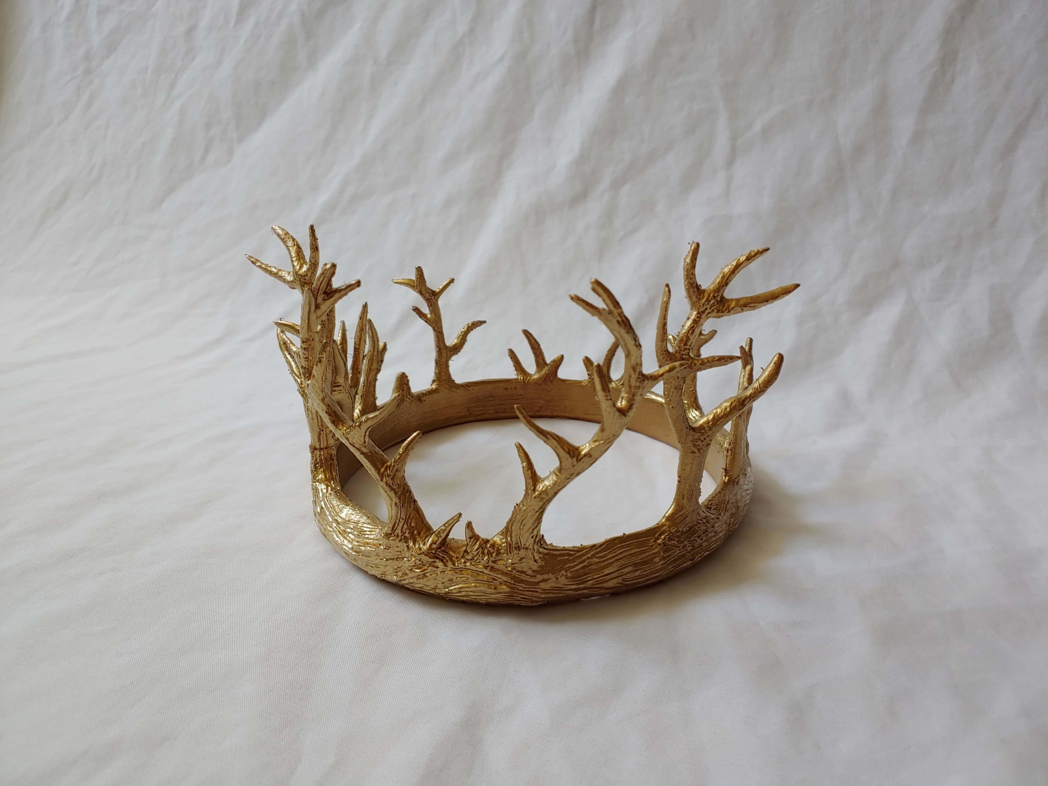 Renly Baratheon Antler Crown Remake 3D print model_1