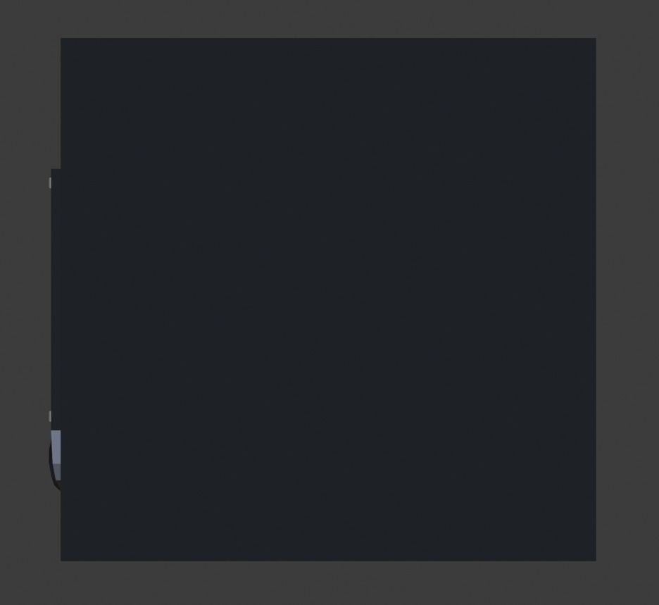 Low Poly VHS Model cd player - cd player Low-poly 3D model_9