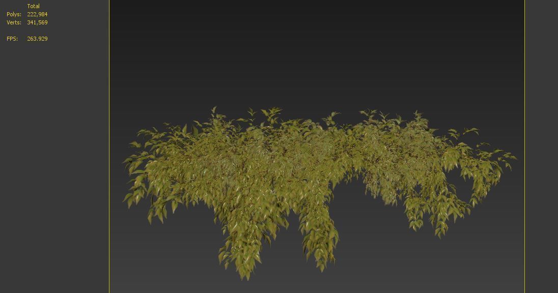 Hanging Plant 18 3D model_6