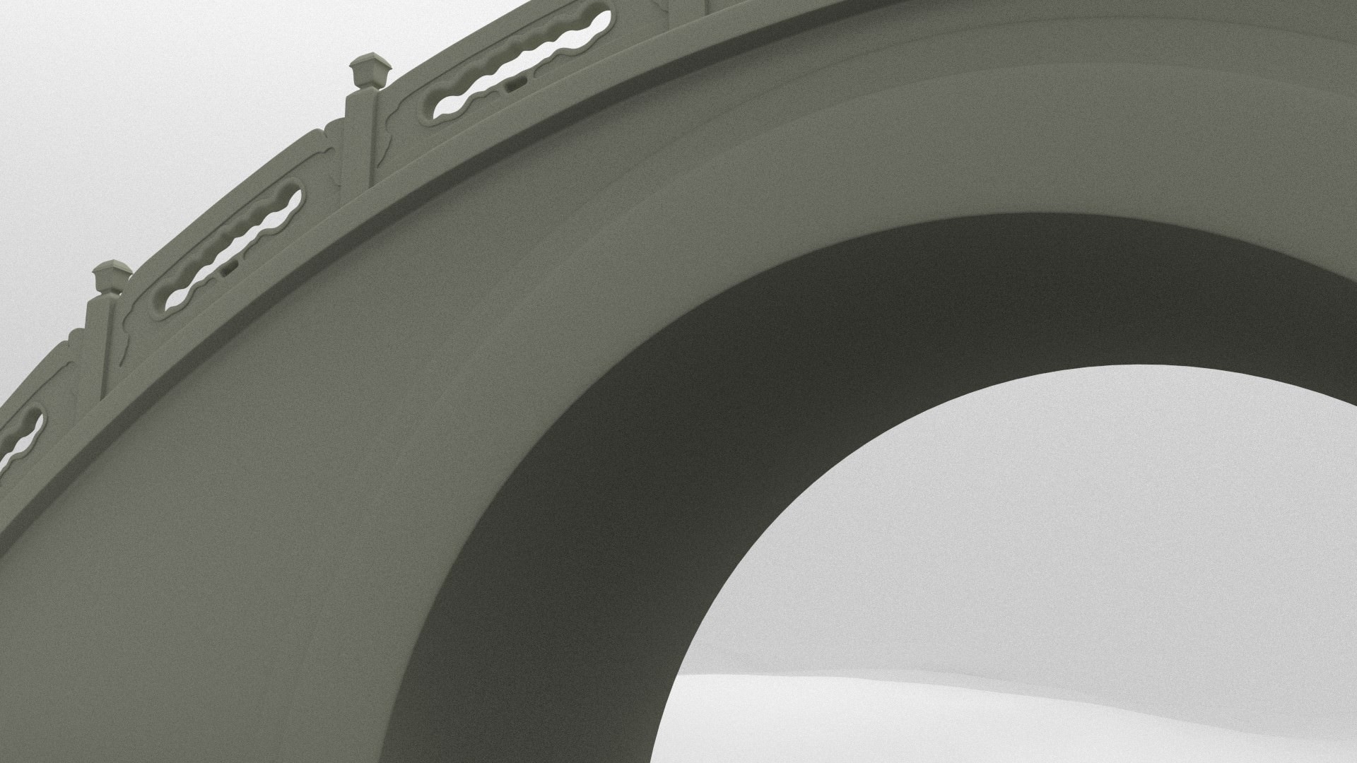 Moon Bridge 3D model_3