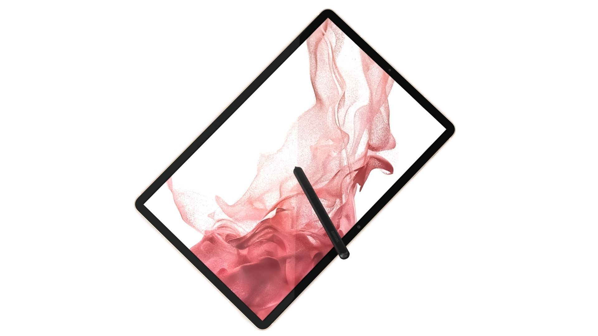 Samsung Galaxy Tab S8 Plus All Color with S-Pen Low-poly 3D model_27