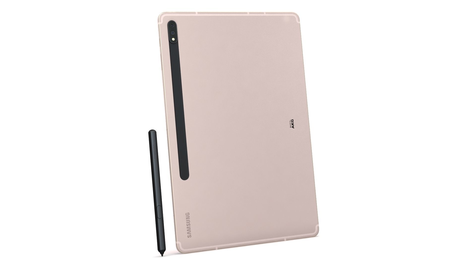 Samsung Galaxy Tab S8 Plus All Color with S-Pen Low-poly 3D model_26