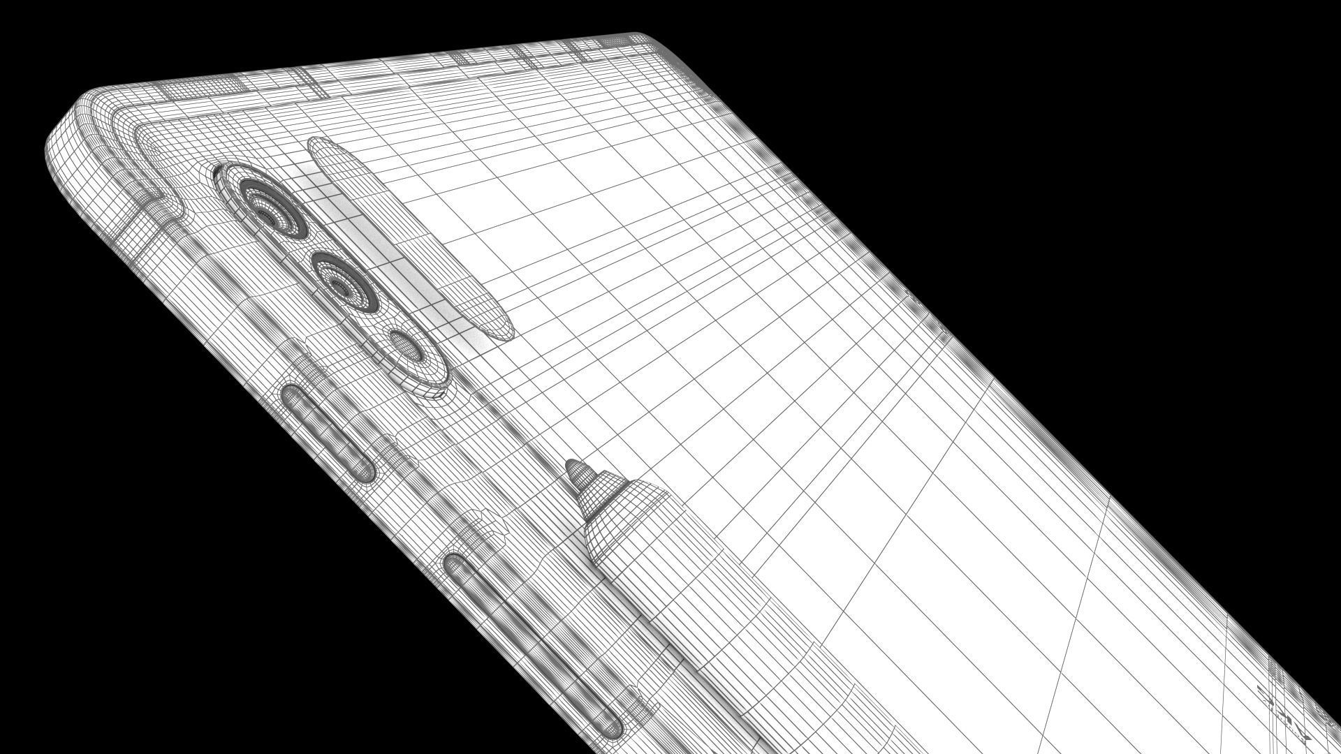 Samsung Galaxy Tab S8 Plus All Color with S-Pen Low-poly 3D model_73