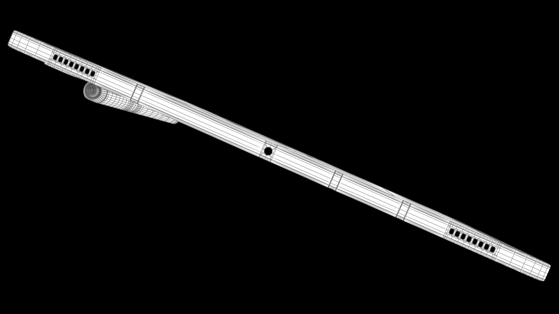 Samsung Galaxy Tab S8 Plus All Color with S-Pen Low-poly 3D model_76