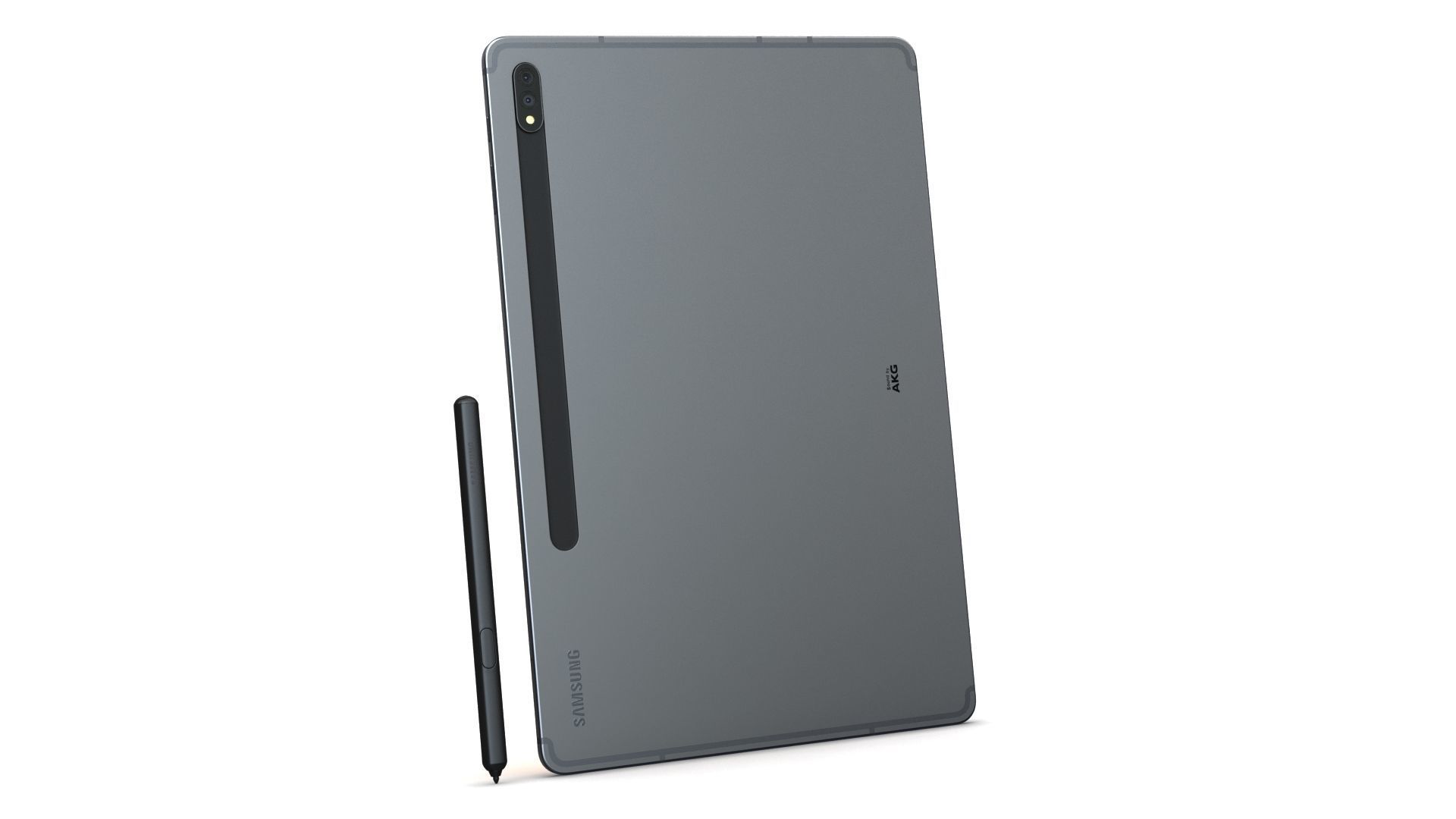 Samsung Galaxy Tab S8 Plus All Color with S-Pen Low-poly 3D model_6