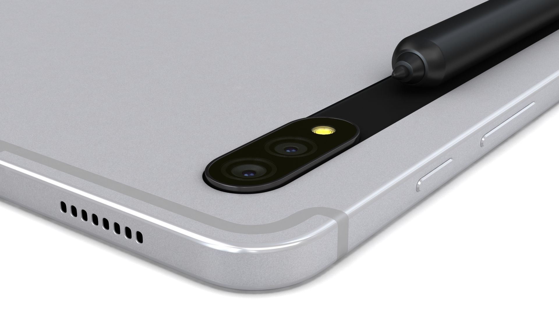 Samsung Galaxy Tab S8 Plus All Color with S-Pen Low-poly 3D model_54