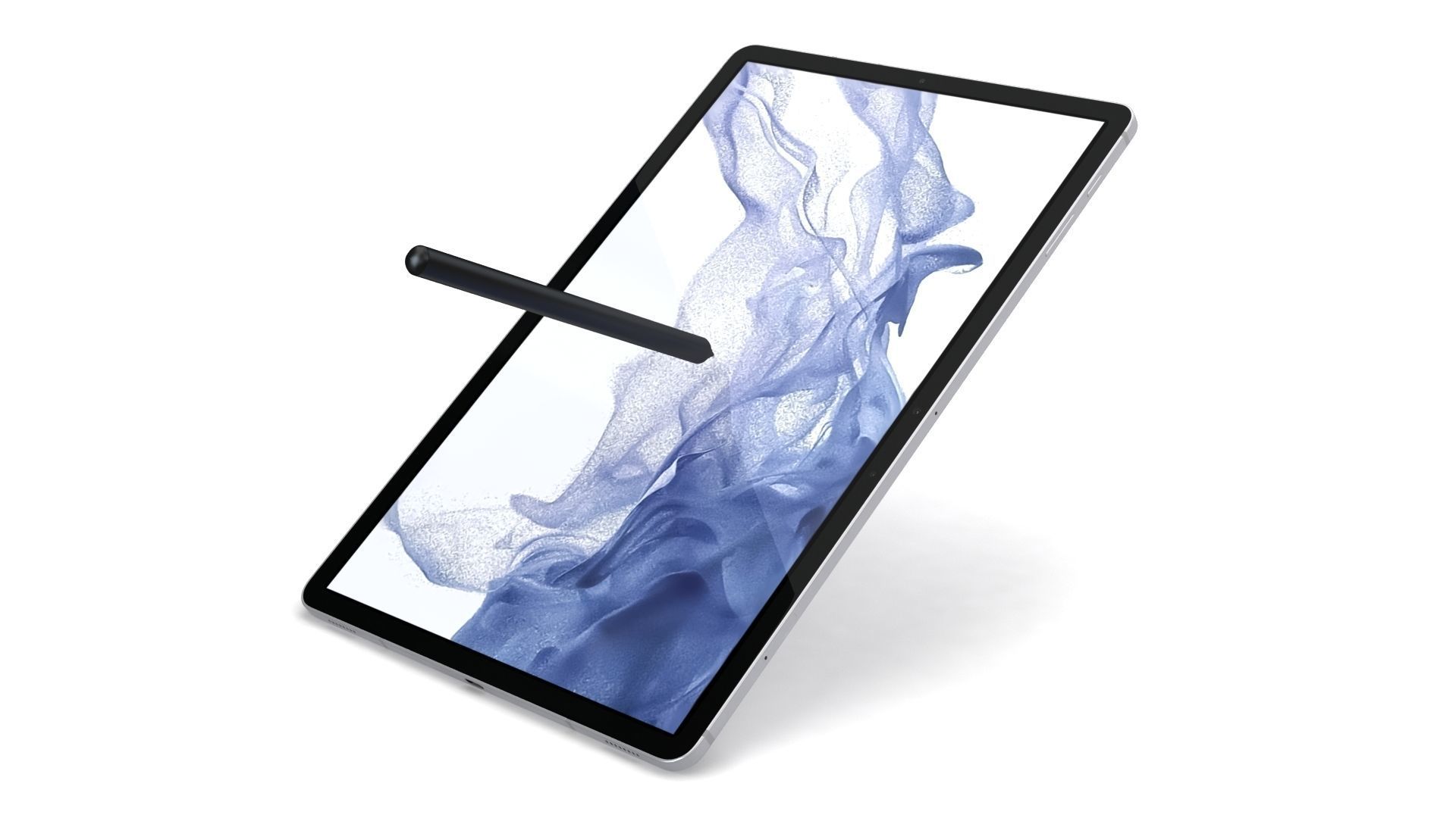 Samsung Galaxy Tab S8 Plus All Color with S-Pen Low-poly 3D model_59