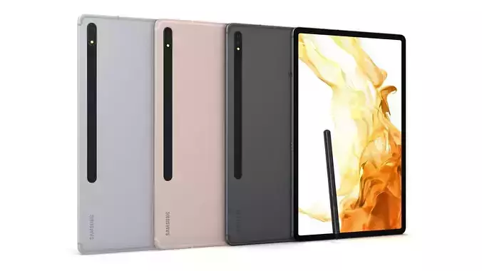 Samsung Galaxy Tab S8 Plus All Color with S-Pen