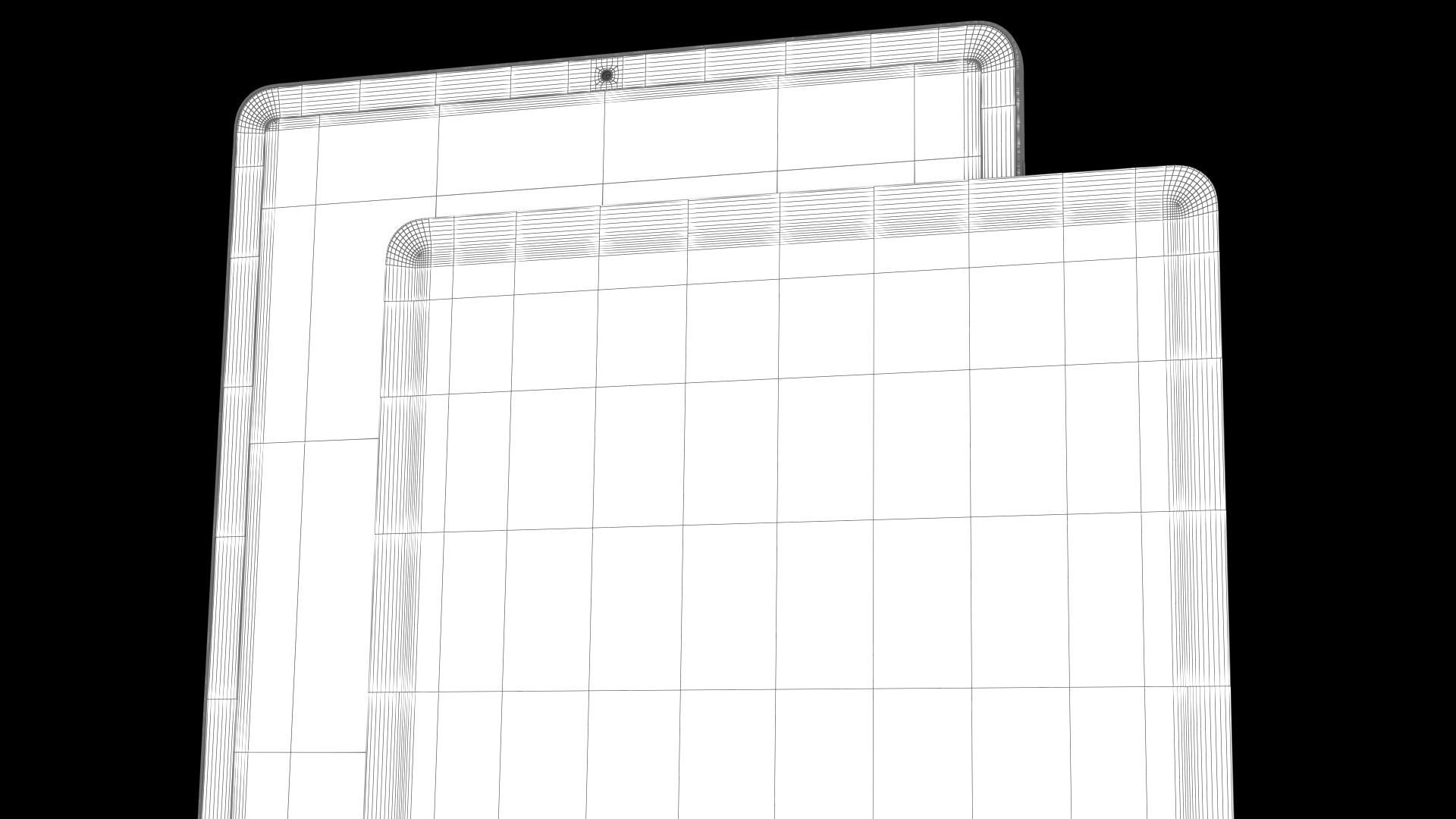 Samsung Galaxy Tab S8 Plus All Color with S-Pen Low-poly 3D model_79