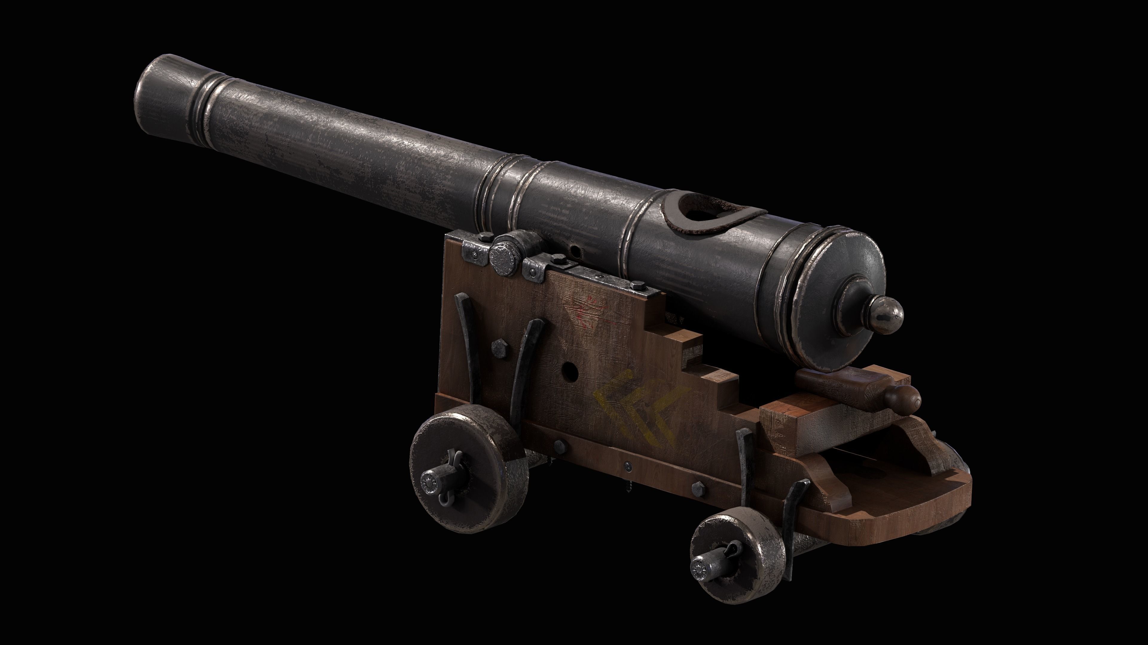 Medieval 24 Ponder - Game Ready - Unreal Engine Low-poly 3D model_6