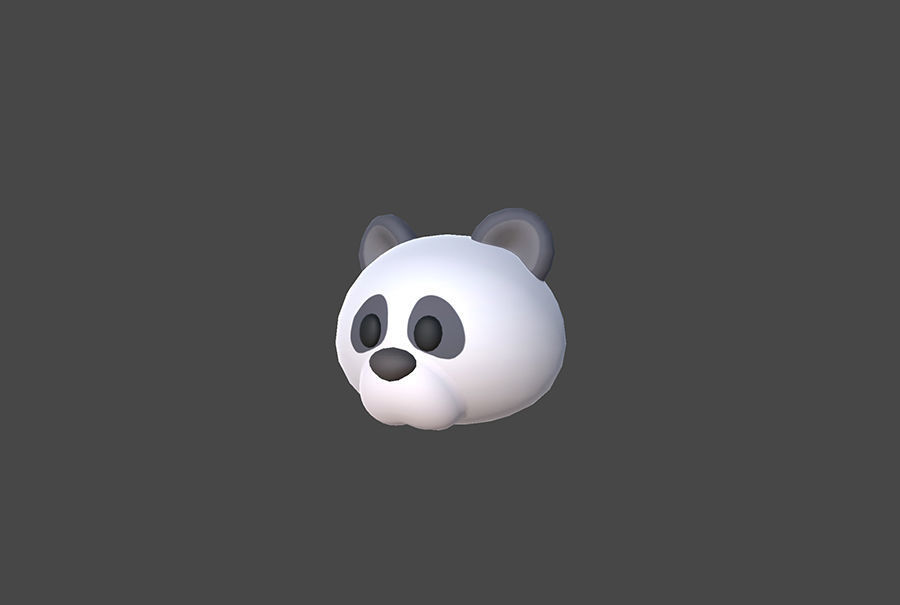 Pack001 Animal Head Pack 3D model_23