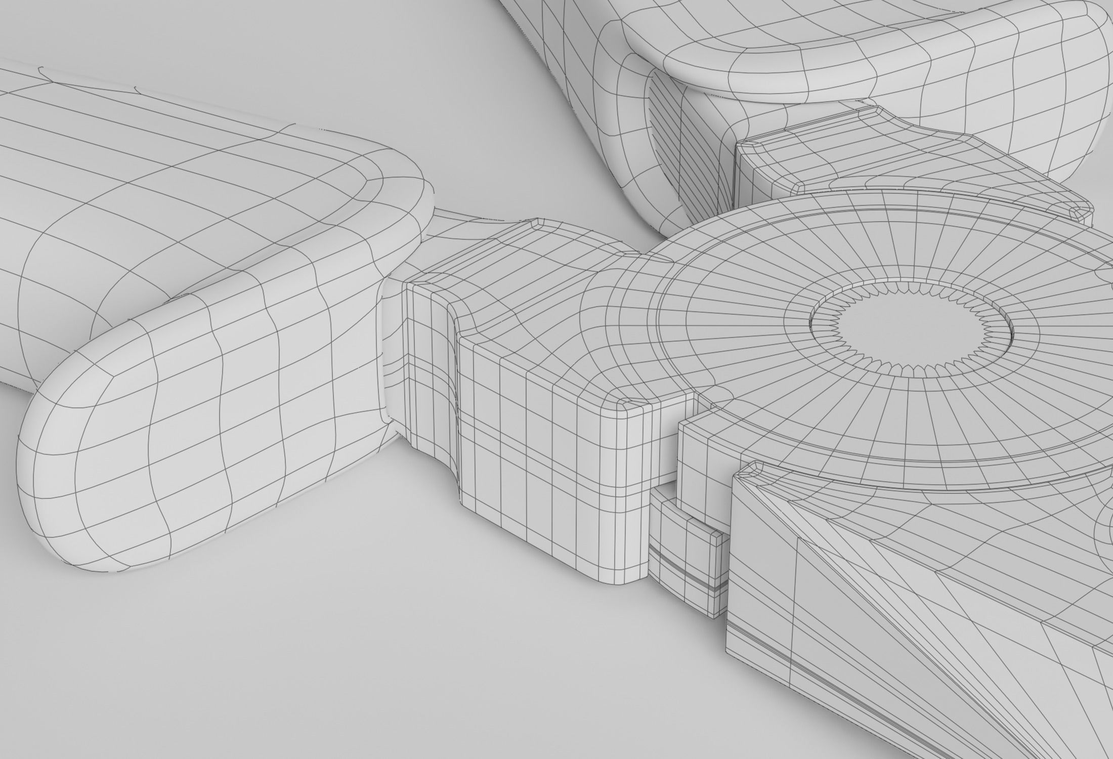 Weathered Combination Pliers 3D model_25