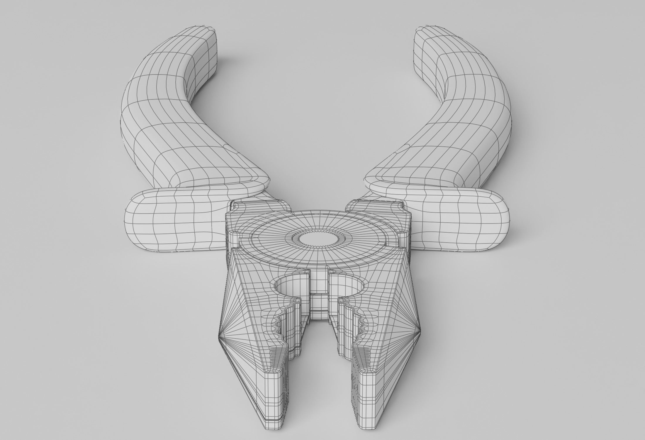 Weathered Combination Pliers 3D model_16