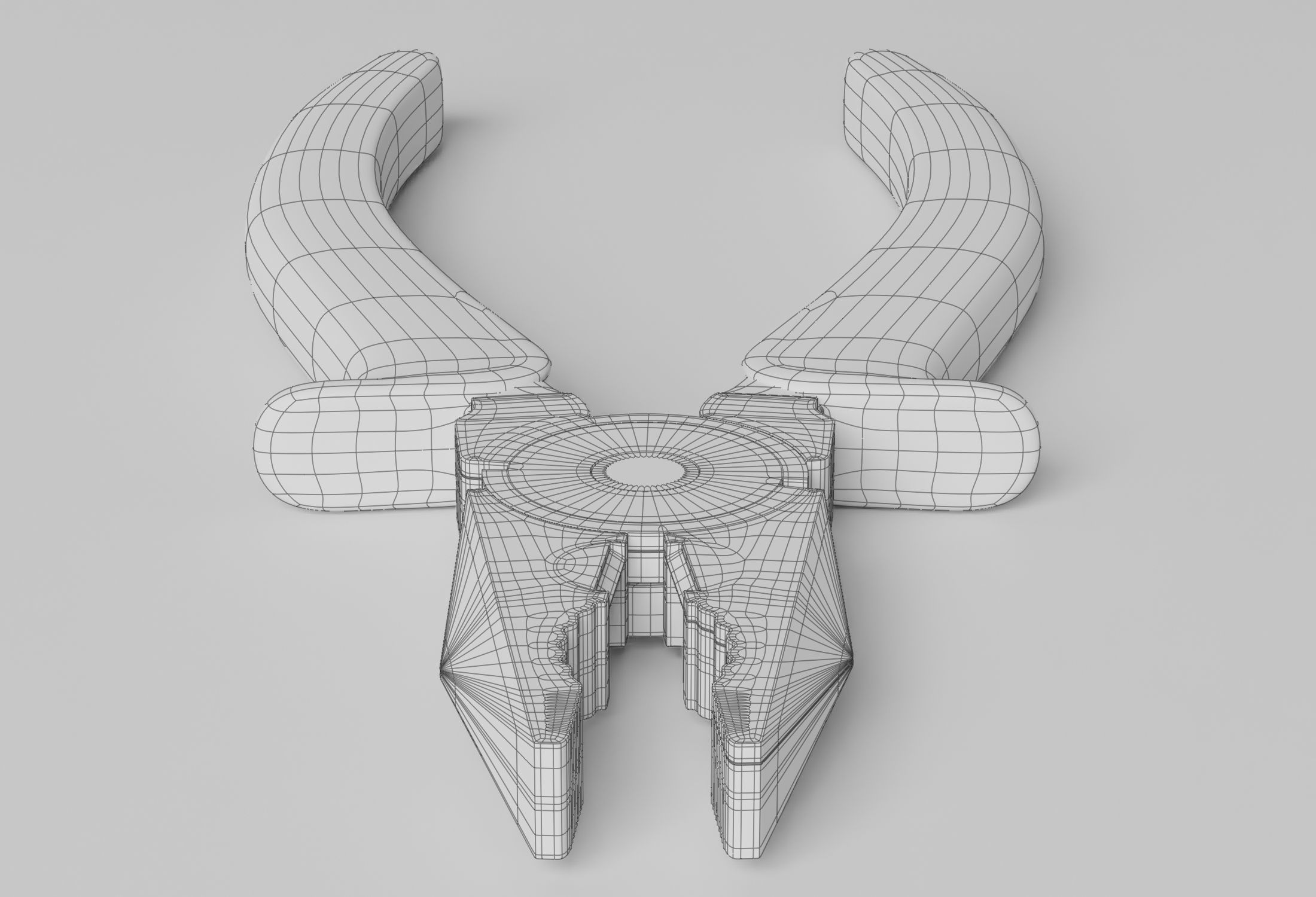 Weathered Combination Pliers 3D model_17